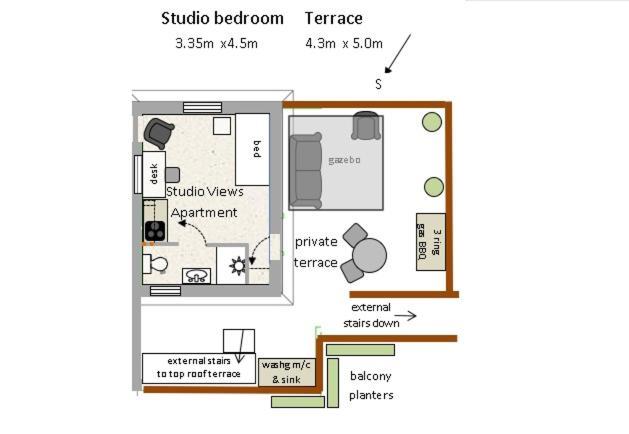 Studio Views Apartment, Cortijo Fruitful Hills Malaga Zewnętrze zdjęcie